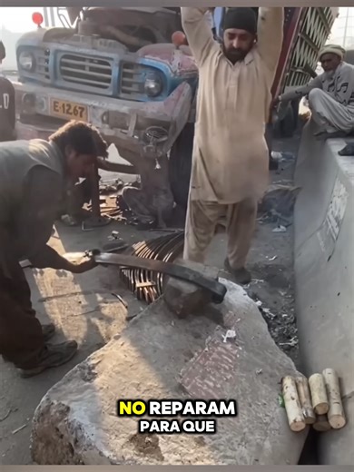 No es una reparación perfecta, es supervivencia #reparación #camiones #descubrir #datoscuriosos