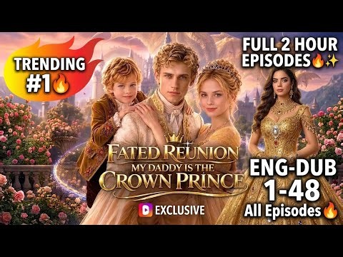 ✨Fated Reunion: My Daddy Is The Crown Prince FULL MOVIE | ENG 1-48 All Episode Shocking Secret 🔥