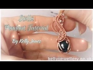 ‘Stella’ Pendant Tutorial by Kelly Jones