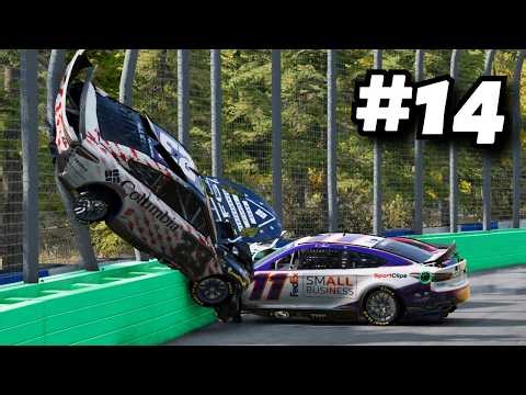 NASCAR Racing Crashes #14 | BeamNG Drive