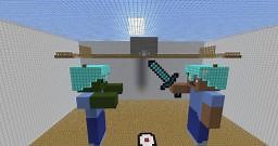Arena PVP na łuki dla 2 graczy (pvp arena for 2 players) Minecraft Map