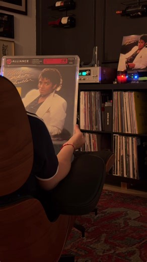 If you could choose one album to preserve forever, which would you choose? This is the @Alliance Authentic copy of Thriller by Michael Jackson. #6 out of 100. Thriller is the best selling album of all time, and this copy is encapsulated to preserve forever. The ultimate collectible for any record collector. Huge thank you to Alliance Authentic for sending this 🫶🏼 #vinylrecords #vinylcollection #vinylcollector