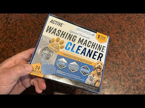 Keeps Your Washing Machine Clean of Pet Hair! Cleaner by ACTIVE