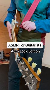 The D’Addario Auto Lock strap will save your guitar over and over, and makes for some pretty good ASMR, too! 🎸 Head to the link here to snag yours today: http://ddar.io/auto_lock | D'Addario and Co.