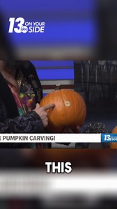 Pumpkin carving technique: laser scaring
