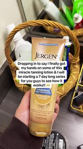 7-Day Glow-Up with Jergens Natural Glow Tanning Lotion