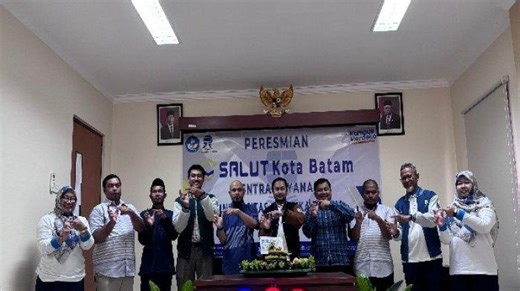 Universitas Terbuka Batam Resmikan Pendirian Sentra Layanan UT - SALUT Pertama - Tribunbatam.id