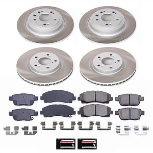 PowerStop SC5856 PowerStop Z17 Evolution Plus Semi-Coated Rotor Brake Kits | Summit Racing