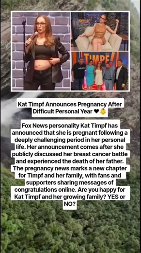 Kat Timpf Announces Pregnancy After Difficult Personal Year ❤️👶