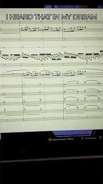 SHE SANG THIS SONG TO ME IN MY DREAMS