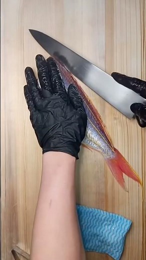 This is how to fillet threadfin bream! Threadfin bream is a fish with soft flesh and a strong fla...