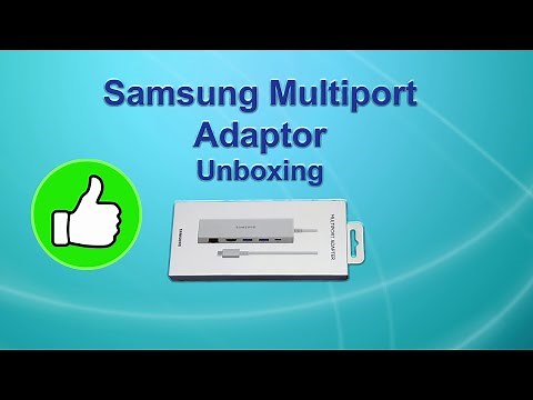 Samsung Multiport Adaptor UK Unboxing