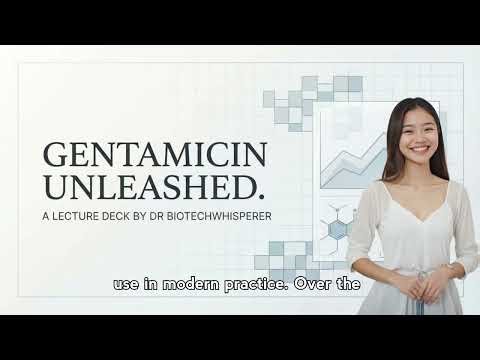 Gentamicin and Its Medical Applications (5 Minutes)