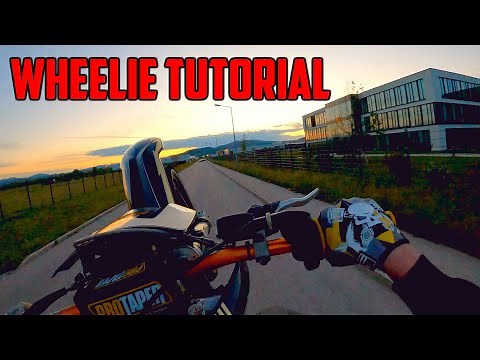 WHEELIE TUTORIAL! | KTM EXC 125