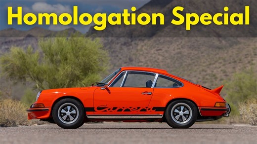 Why the 1973 Porsche 911 Carrera RS is a true homologation classic