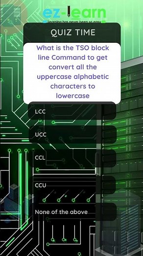 🚀 Master TSO Commands: Lowercase Conversion Made Easy! #mainframe #mainframeserver