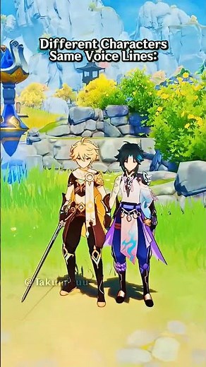 When Genshin Impact Characters Share Similar Voice Lines