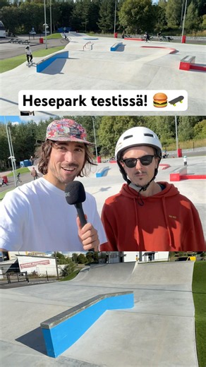 Turun uus Hesepark testissä! 🍔🛹 #skeittaus