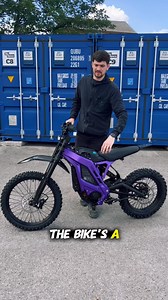 Want a 70mph 25kw bike? The E-Ride Pro SR is an insane bike for its size and price point Available in black or exclusive blue and purple at Go Off Road Finance and nationwide available or Px your old bike towards it! | Go Off-Road Barnsley