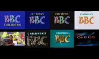 Mix of 8 videos from youtube : All CBBC Idents At The Same Time PT1