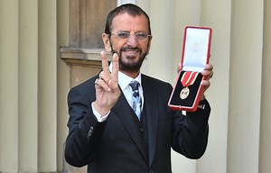 Beatles History: Ringo Starr Knighted by Prince William, March 20, 2018