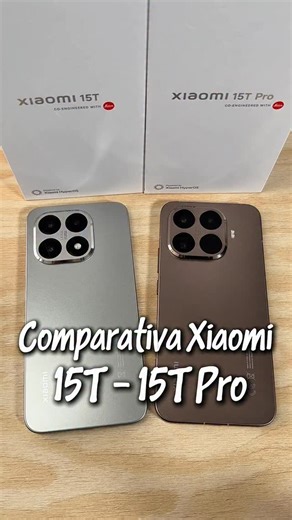 ¿Xiaomi 15T o 15T Pro? 🤔 A simple vista parecen iguales, pero en el uso diario uno da más de lo que esperas y el otro te hace ahorrar sin perder lo esencial. Si priorizas zoom y video avanzado, el 15T Pro es el que manda. Si buscas equilibrio y precio, el 15T es el ganador. ¿Cuál de los dos prefieres? @xiaomi.colombia #Xiaomi #Xiaomi15T #Xiaomi15TPro #comparativa #julitecno | Julián García