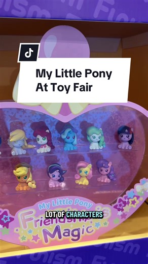 These are just the MLP friendship is magic stuff I saw while wondering around, I’m sure there was other stuff too! #toyfair #toyfairnyc #mlp #mlpg4 #toys