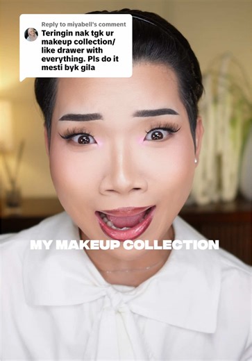 Replying to @miyabell MY UPDATED MAKEUP COLLECTION #makeupcollection #makeup