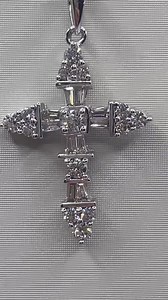 14 reactions | ✨ Timeless Faith & Elegance ✨ This 14K white gold diamond cross is a stunning symbol of devotion and beauty. Crafted with brilliance and grace, it’s the perfect piece to cherish forever or to give as a meaningful gift. ✨ | Diamonds & More Jewelers | Facebook