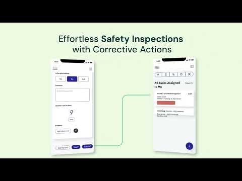EHS Safety Inspections with Corrective Actions