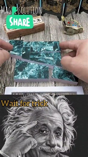 Einstein bhi hairan ho jaye! 🤯 Can you solve this mystery? #opticalillusion