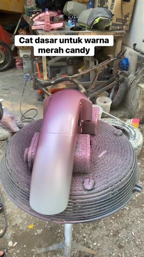1.5M views · 11K reactions | Cat dasar untuk warna merah candy | Zul Fahmi | Facebook