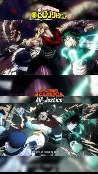 Deku, Todoroki & Lida VS Stain - My Hero Alls Justice VS Anime