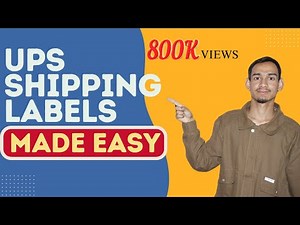 Create UPS Shipping Labels and Track Packages Fast