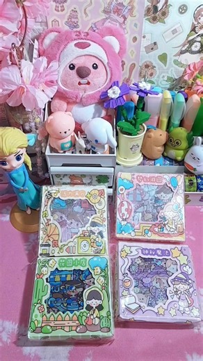 unboxing new stickers #journal #sticker #unboxing