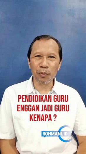 14K views · 505 reactions | Pendidikan guru, tapi enggan jadi guru,...