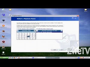 Jak przywrocic System o pare dni ! (zweTV)