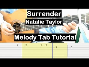 Surrender Guitar Lesson Melody Tab Tutorial Guitar Lessons for Beginners