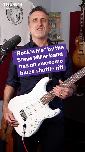 96K views · 1.8K reactions | Rock’n me my the Steve Miller band has an awesome blues shuffle riff #guitarlesson #stevemillerband #rockinmebaby #12barblues | Anthony Parker and the Near Life Experience | Facebook