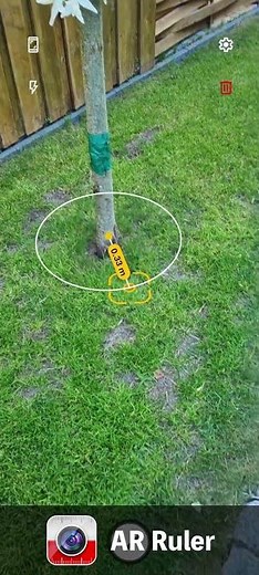 Measure with your phone's camera - AR Ruler App on Android (#arruler #ruler #jrsoftworx)