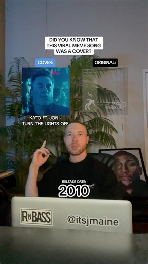 Did you know that this viral meme song Kato “Turn The Lights Off” was a cover? #cover #coversong #meme #music