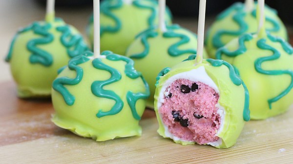 Watermelon Cake Pops