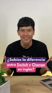 19K views · 1.1K reactions | SWITCH VS CHANGE EN INGLÉS✨#ingles #english #vocabulary #aprendeingles | Felipe Prada - Speak Easy | Facebook