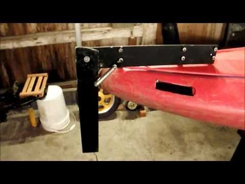 DIY HOW TO MAKE A FIXED RUDDER OR SKEG FOR A KAYAK. EASY.