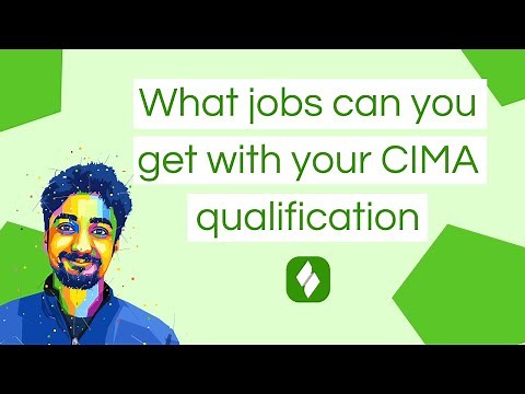 What jobs can you get with your CIMA qualification | At each level and after qualifying