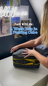 1.6M views · 10K reactions | "A week trip in one single packing cube?! Challenge accepted  and LBH, this Biaggi double deck compression zipcube made it look eaaaaasy!" –Rileejsmith | Biaggi Luggage | Facebook