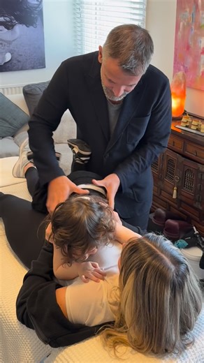 2.2K views · 35 reactions | Working with children can be challenging.. Modifying how you deliver adjustments helps parents and children feel safe and still allow delivery of the adjustments as needed. Explaining that it is a normal developmental milestone for children to be cautious or fuss when unfamiliar helps manage the uncertainty in the room. #chiropractor #chiro #chiropracticcare | Simon Floreani | Facebook