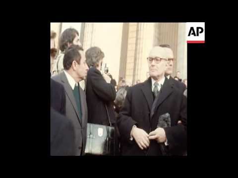 SYND 13/01/71 FUNERAL MASS FOR CHANEL