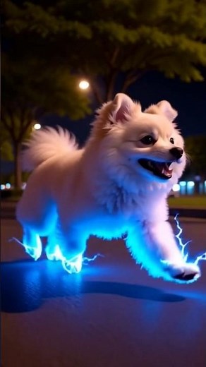 Lightning Street Dance Dog ⚡🐶 | Fast Energy Dance in HD | Crazy Street Vibes Animation