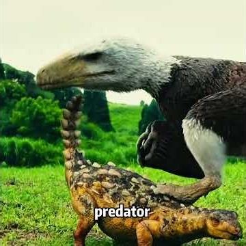 Several Dakotaraptors blocked the path of an Ankylosaurus #dinosaur #nature #foryou #fyp #usa